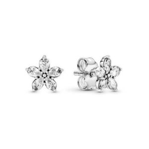 Pandora Sparkling Snowflake Stud Earrings